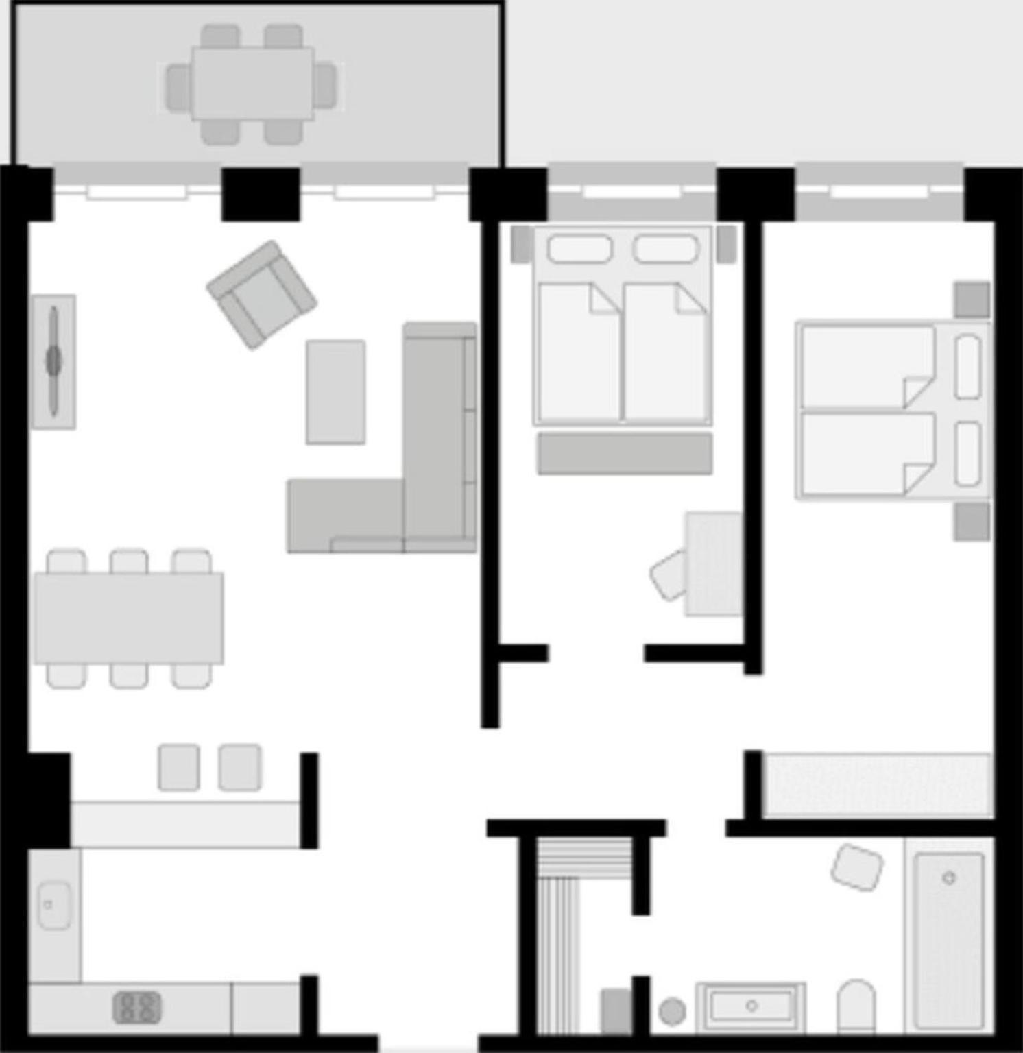 Apartment "Ostseeluft" Prora Bagian luar foto